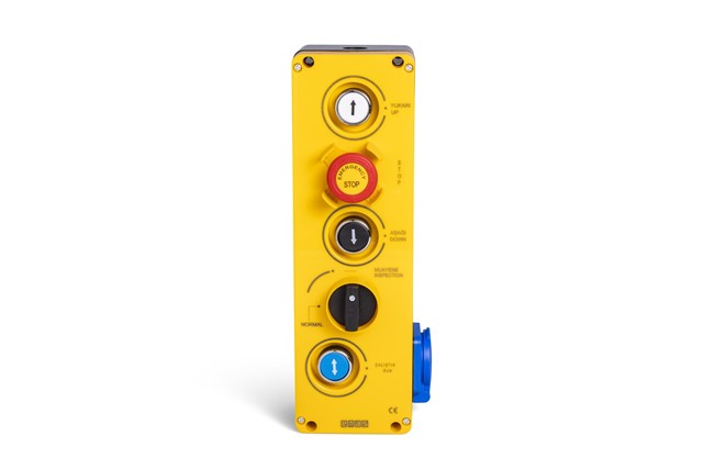 PA Series 5 Holes B200EE + B100DBOY + B100DHOY + B101DMOO + B MUHAFAZA + PSA020ZT332AR Yellow-Black Lift Station